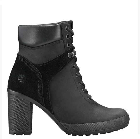 Timberland WOMEN'S CAMDALE  BOOT Size 8 Color Black Nubuck - Picture 2 of 9